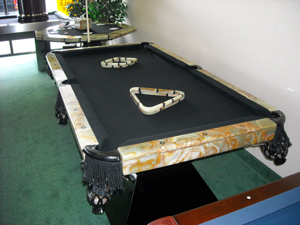 Marble Pool Table 