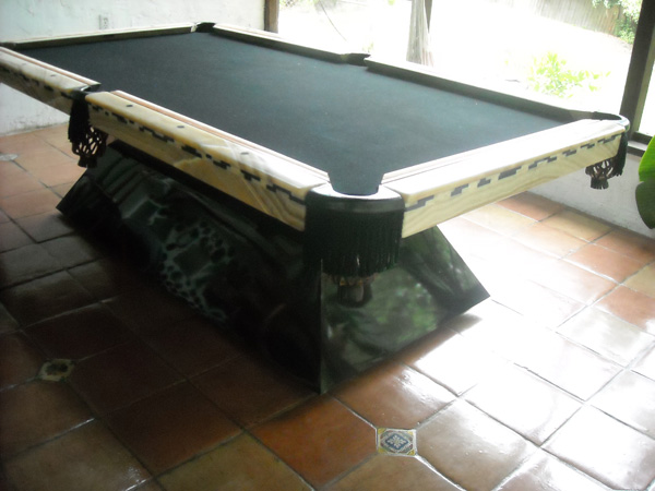 Egyptian Marble Pool Table